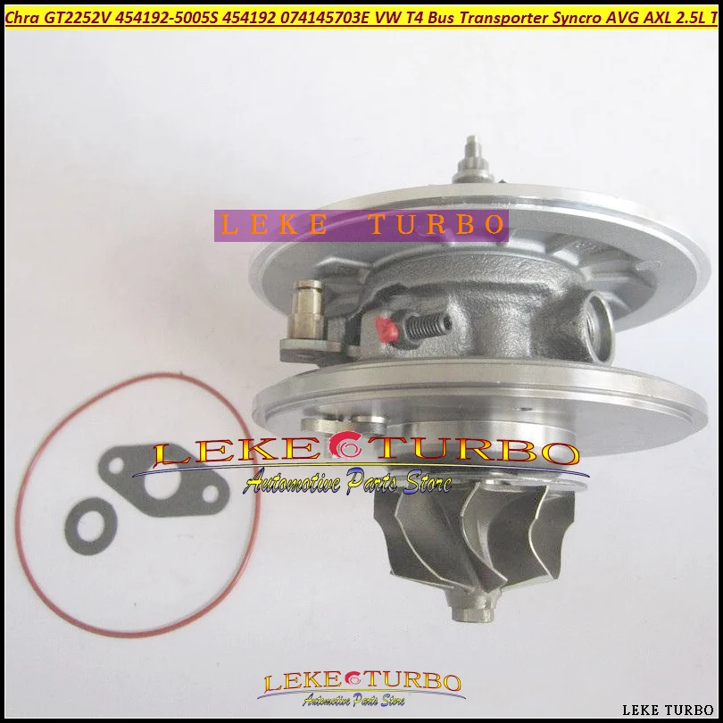 Турбокартридж CHRA GT2252V 454192 454192-5006S 454192-0005 074145703G для VW T4 Transporter Syncro Bus 95-02 AVG AXL 2.5L TDI |