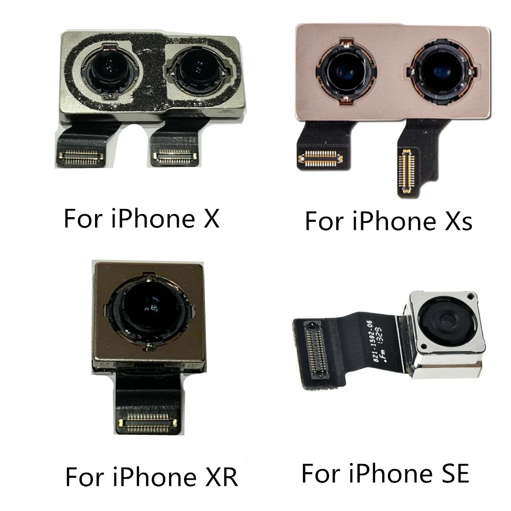 Задняя камера для iphone 5S 6 6s 7 8 plus x XR XS max задняя основная линза гибкий кабель