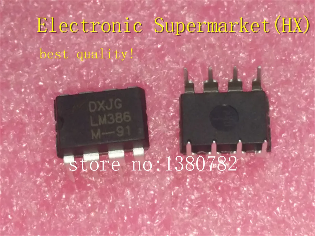 Бесплатная доставка 100 шт./лот фотосессия LM386N LM386 DIP 8 100% новая Оригинальная