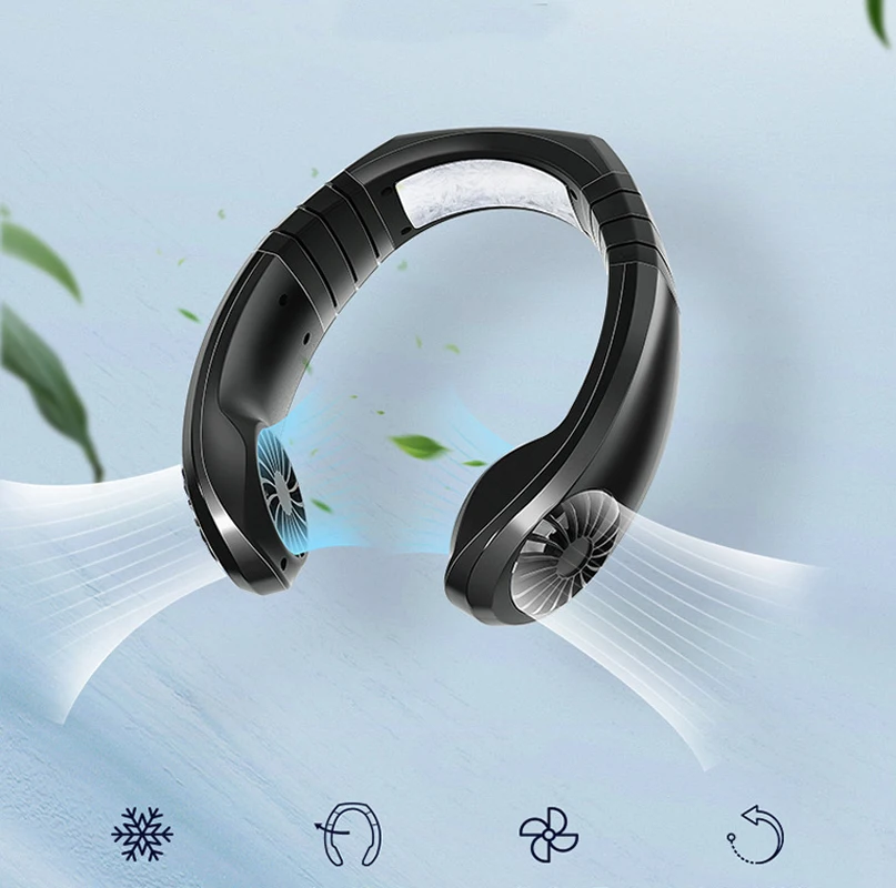 Арктический шейный кулер вентилятор свободные руки мини портативный