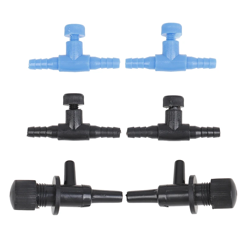 2 шт./компл. регулируемый соединитель для аквариумных воздушных линий трубчатый