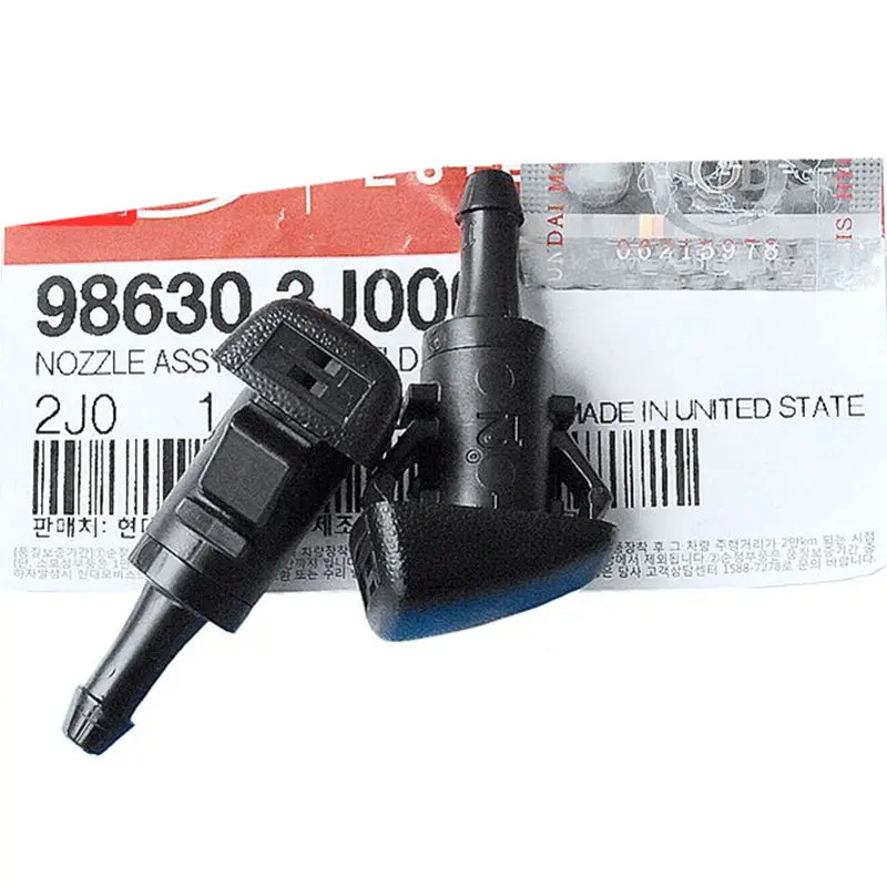 Genuine2Pcs OEM насадка на ветровое стекло в сборе для Hyundai Accent Solaris Santa Fe Equus Sonata Verna 2011 2014