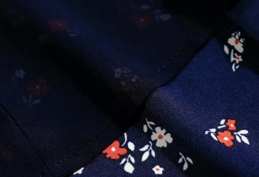 Женское летнее платье с коротким рукавом разрезом и цветочным принтом | Женская