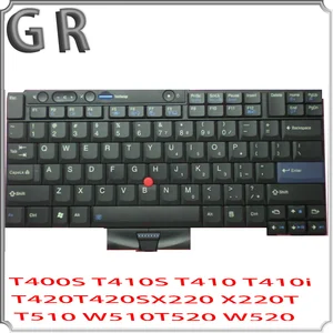 new us keyboard for thinkpad t400s t410s t410 t410i t420 t420s x220 x220t t510 w510 t520 w520 45n2071 45n2141 45n2211 free global shipping