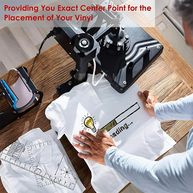 3 упаковки инструмент для выравнивания футболок линейка направляющих