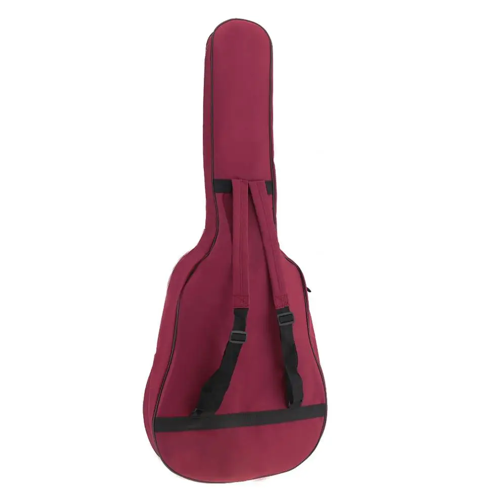 

40 / 41 Inch Oxford Fabric Guitar Gig Bag Soft Case Double Straps Padded 5mm Cotton Soft Waterproof Backpack