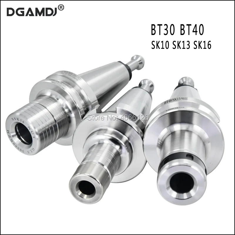 

Держатель инструмента BT30, BT40, SK10, SK13, SK16, с тяговыми шпильками, держатель инструмента SK, держатель шпинделя для станка с ЧПУ