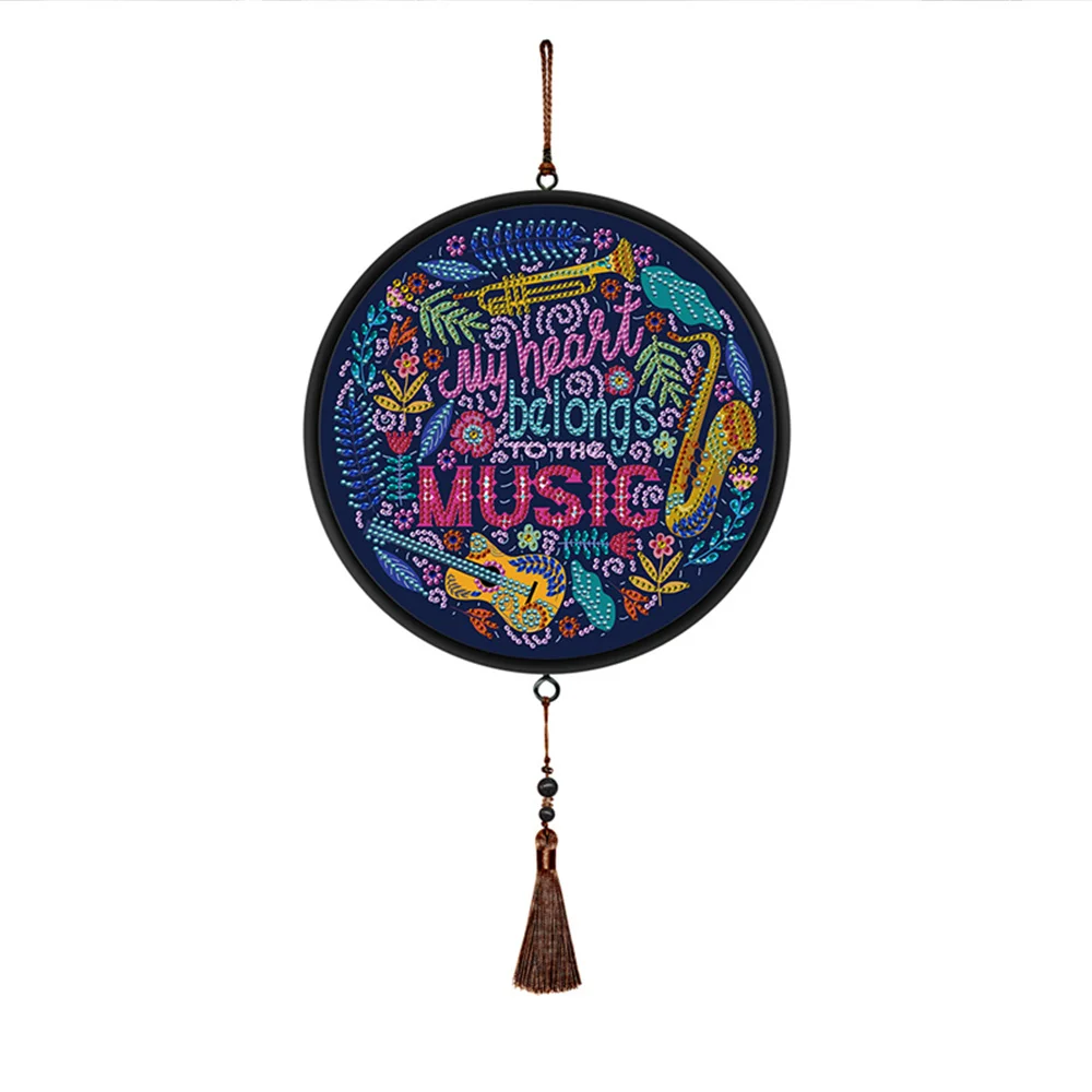 Набор для вышивки крестиком картина 5D с цветами подвеска из страз сделай сам