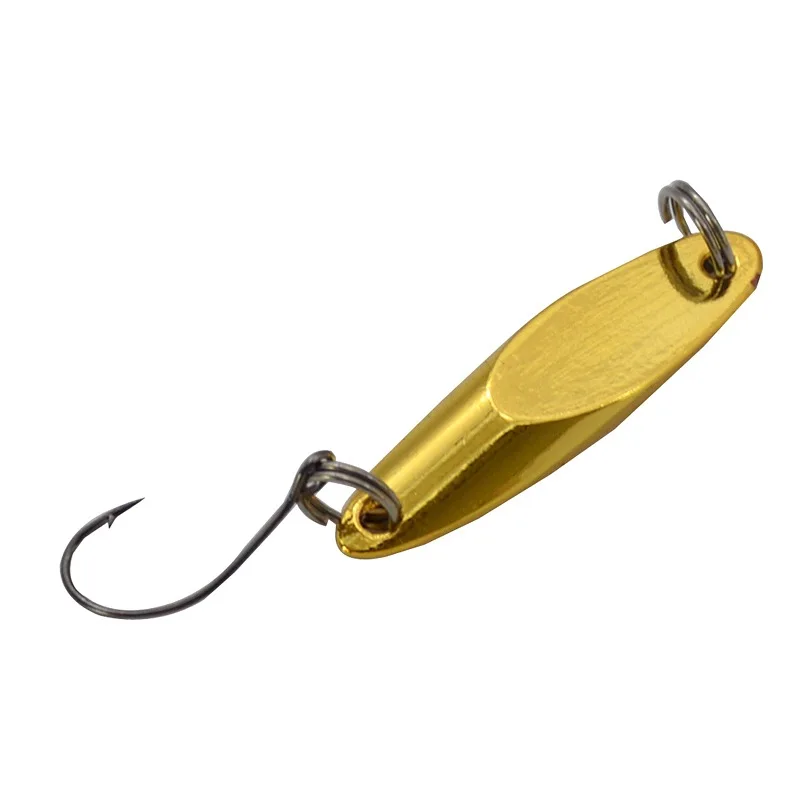 Ложка рыболовная приманка с одним крючком искусственные семена дыни лист ивы