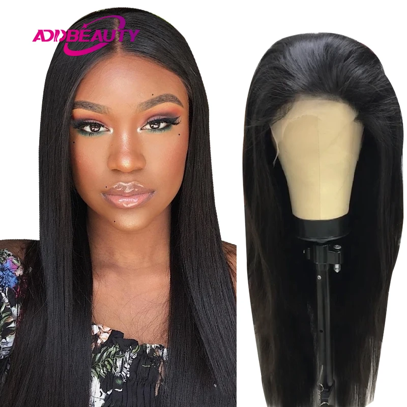 Straight Human Hair Wigs 5x5 HD Transparent Lace Closure Wig for Women Brazilian Virgin Human Hair Wig Pre-plucked Hairline 250%