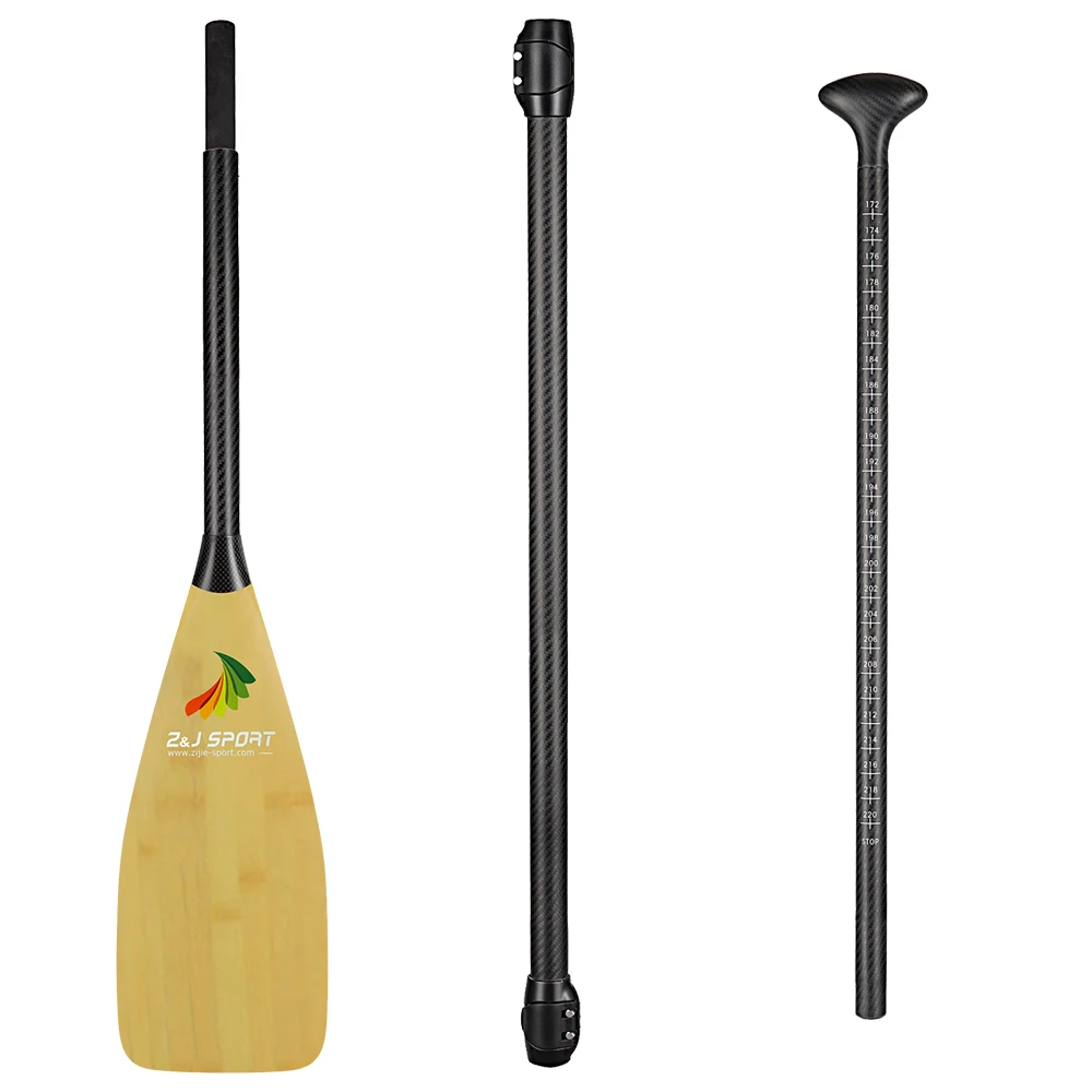 Регулируемая легкая весло для серфинга ZJ SPORT из 3 предметов длина 170 220 см Новая
