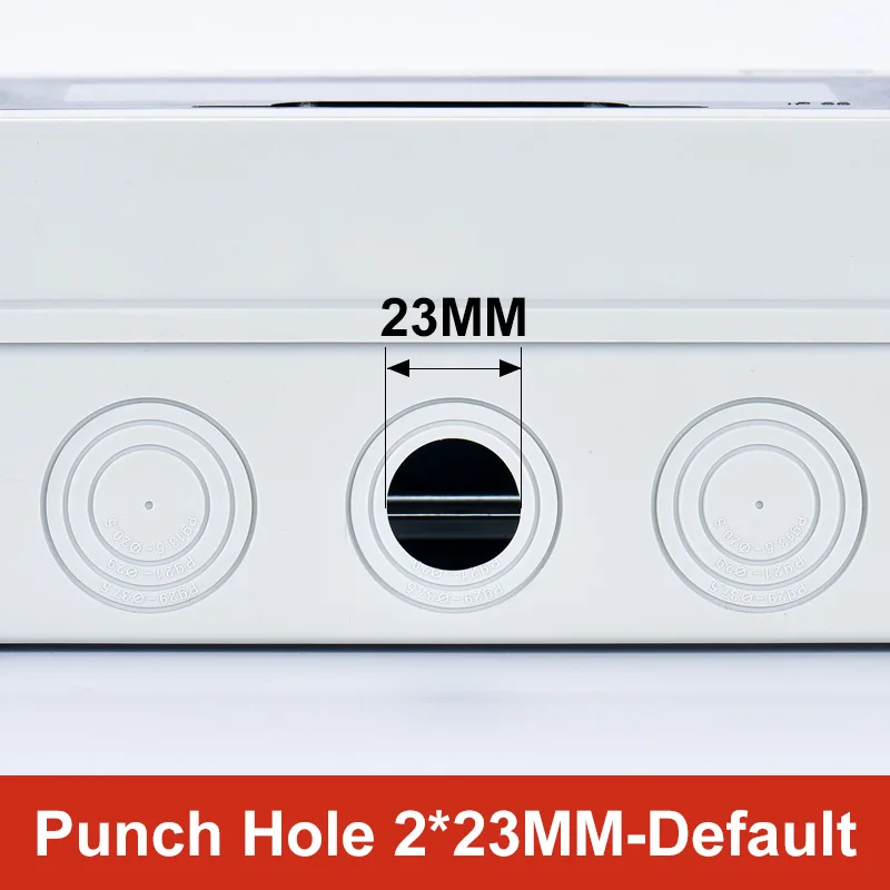 Пластиковая электрическая распределительная коробка 5 8 12 15 18 24 способа IP65