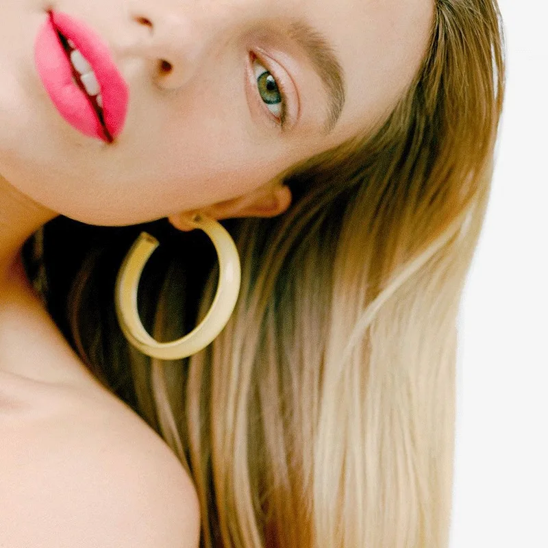 HZ 2019 Новинка Минималистичная преувеличенная прозрачная Конфета цвет акриловая