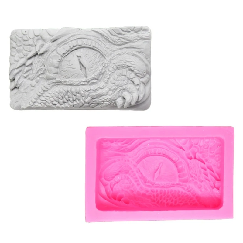 3D Dragon Eyes Pattern Cake Mold Silicone Moldd Fondant Chocolates Kitchen DIY Home Baking Tools | Дом и сад