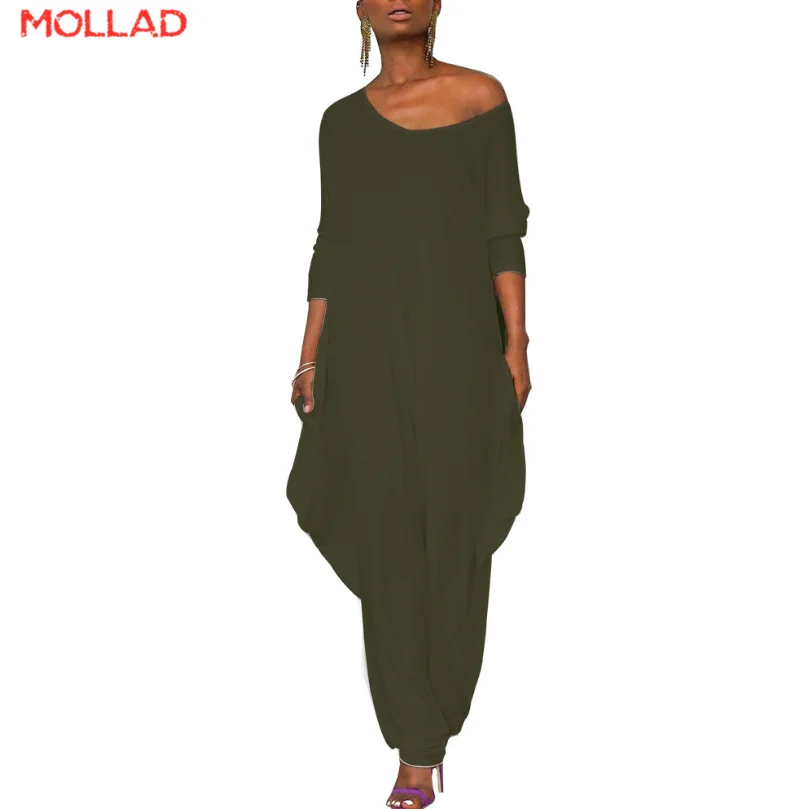 

MOLLAD Fall 2019 New Women's Wear Large-Size Loose Pants
