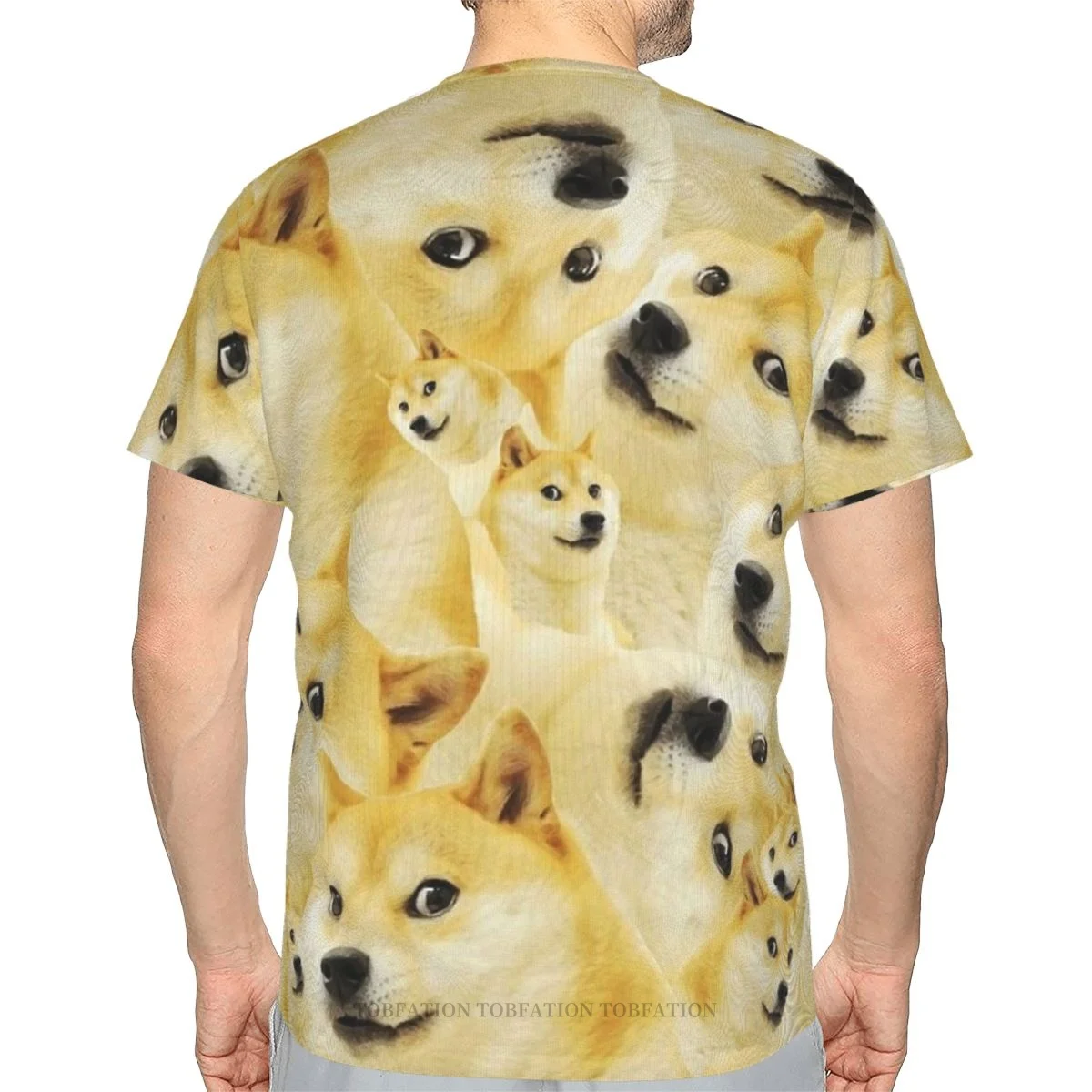

Dogecoin Interesting Virtual Currency 3D Printed All TShirt Men Basic Tee Shirt Quick Drying Big Size Design Streetwear