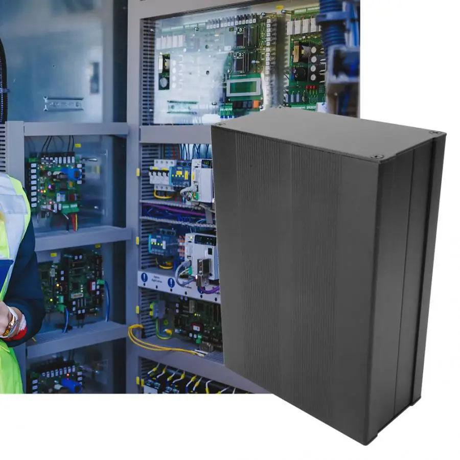 Корпус переключателя электронный DIY печатная плата проект алюминиевый корпус