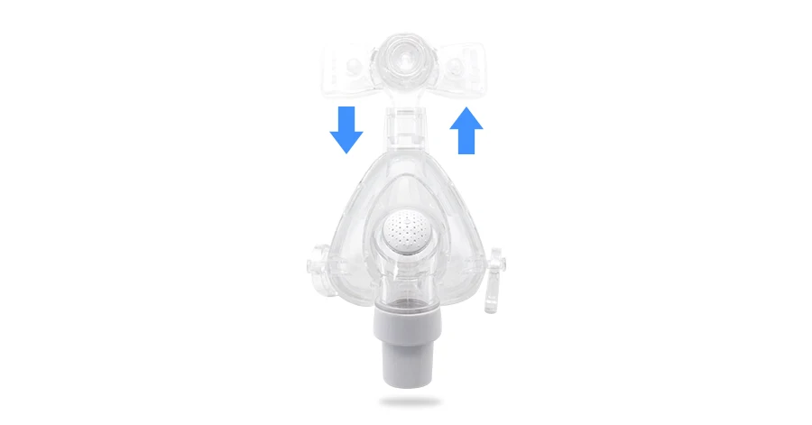 Idunmed CPAP маска NM5 носовая маска с регулируемыми ремешками головной убор дыхательная маска для апноэ сна носовая маска против храпа лечение
