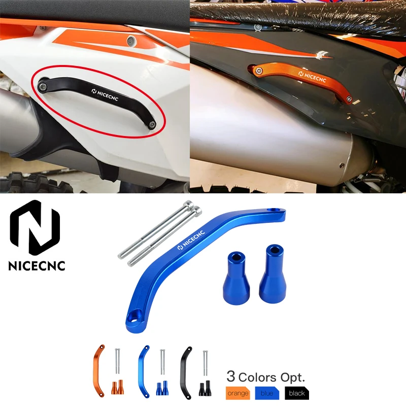 Задний пассажирский захват с ЧПУ NICECNC для Husqvarna TE150I TE250I TE300I FE350 FE501 2020 2021 FC250 FC350 FC450