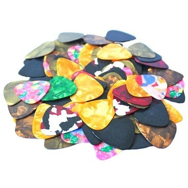 10/20 Pcs New Acoustic Picks Plectrum Celluloid Electric Smooth Guitar Pick Accessories 0.46mm 0.71mm 0.96mm Random Color | Игрушки и