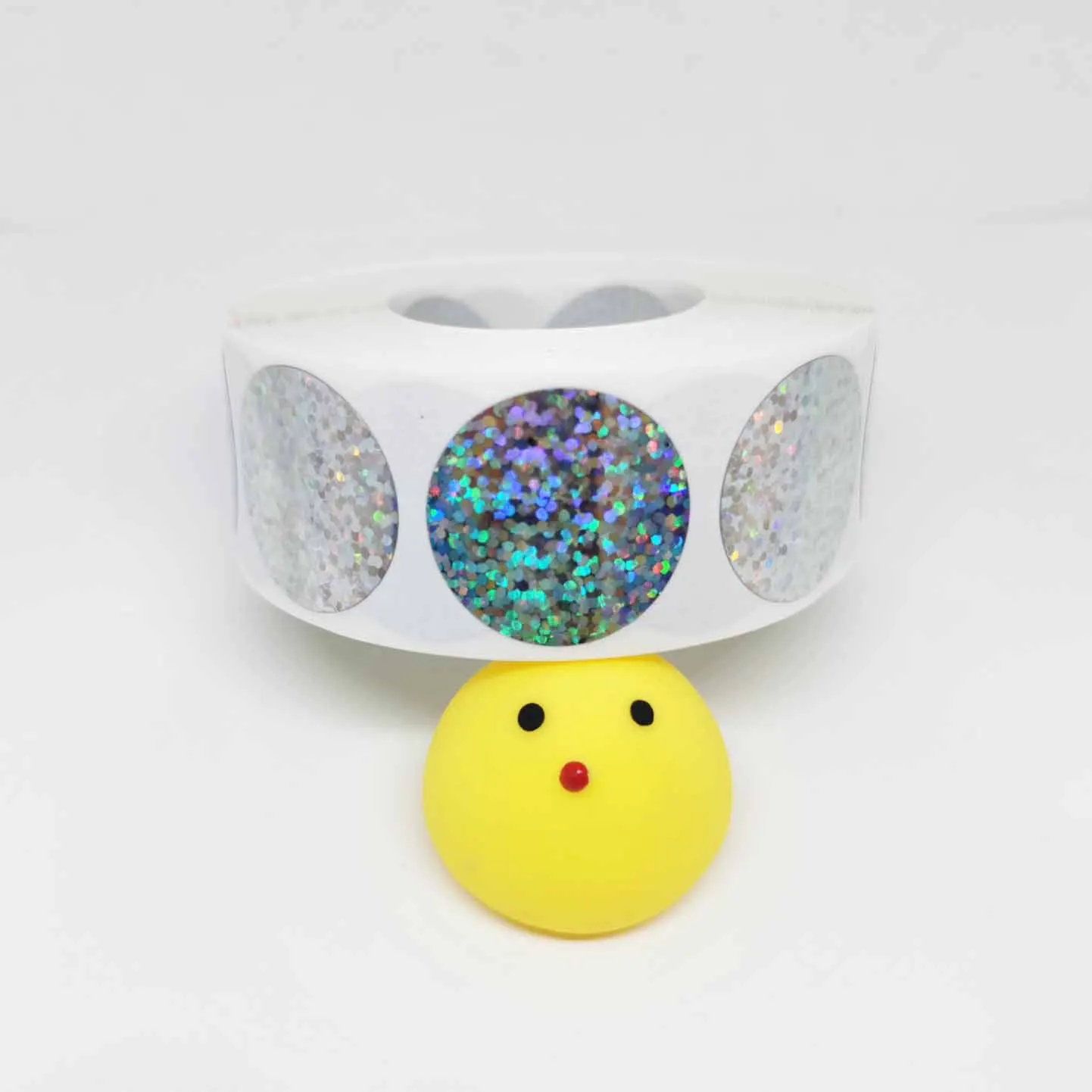 Шенгшицзе круглые скретч-наклейки 1000 шт.