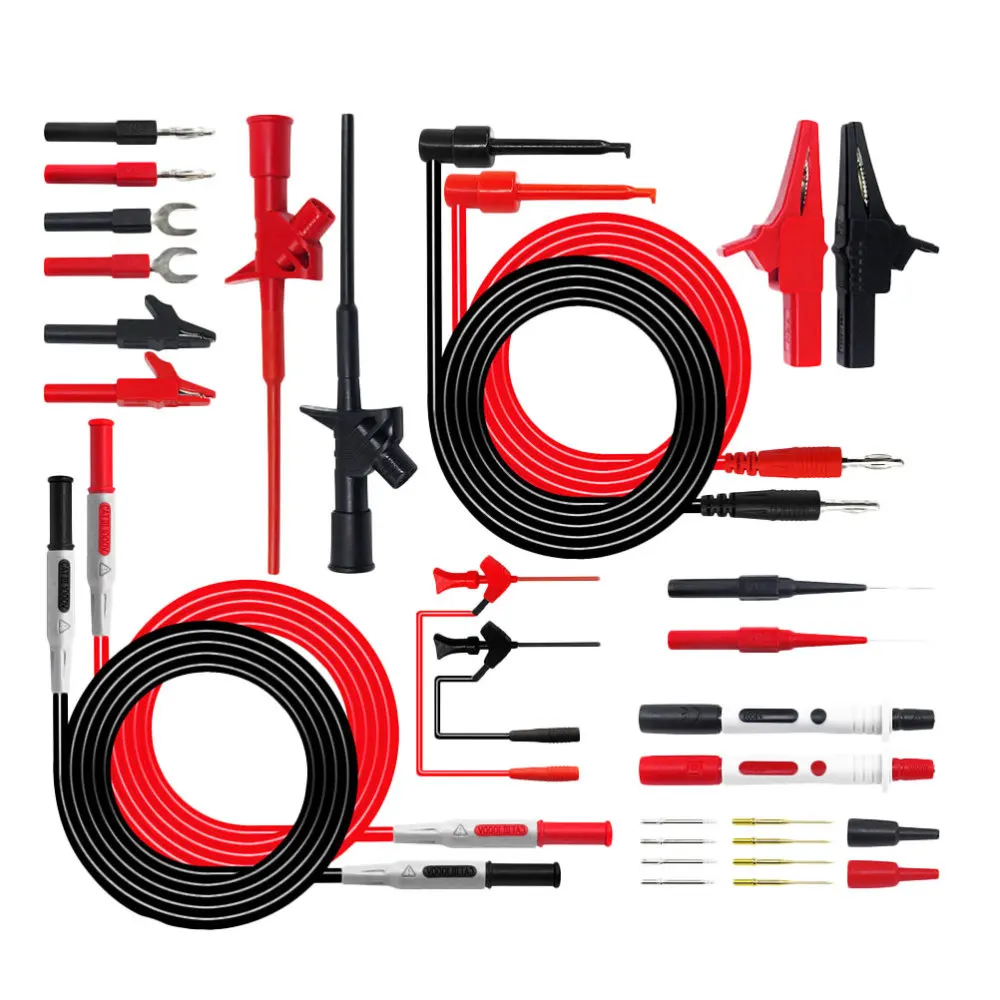 1 набор 4 мм разъем типа банан тест зонд игла мультиметр зонды диагностическая