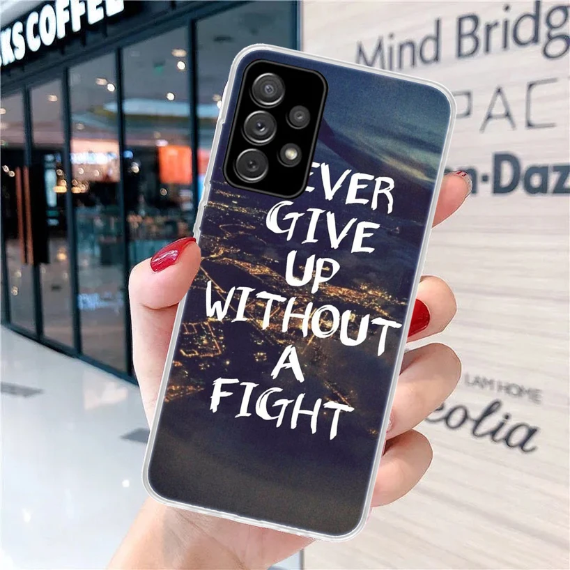 Цитаты в эстетике Tumblr для Samsung Galaxy A52 A53 A12 A13 A22 A23 A32 A33 чехол телефона A72 A73 A02S A03S A42 5G