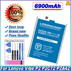 Аккумулятор LOSONCOER BL262 на 6900 мА  ч для Lenovo Vibe P2 A42 P2a40 p2c72 C72 A42