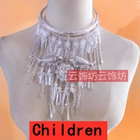 hmong miao for children kid xauv dance party new year collar necklace jewelry fish torques choker