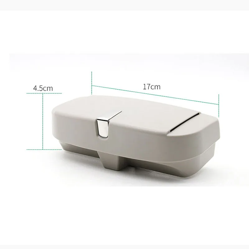 Автомобильный солнцезащитный козырек коробка для очков автомобильный держатель