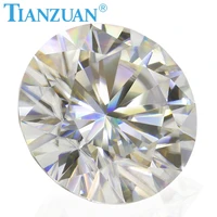 new sales promotion 6 5mm gh color white round brilliant cut moissanites loose gems stone