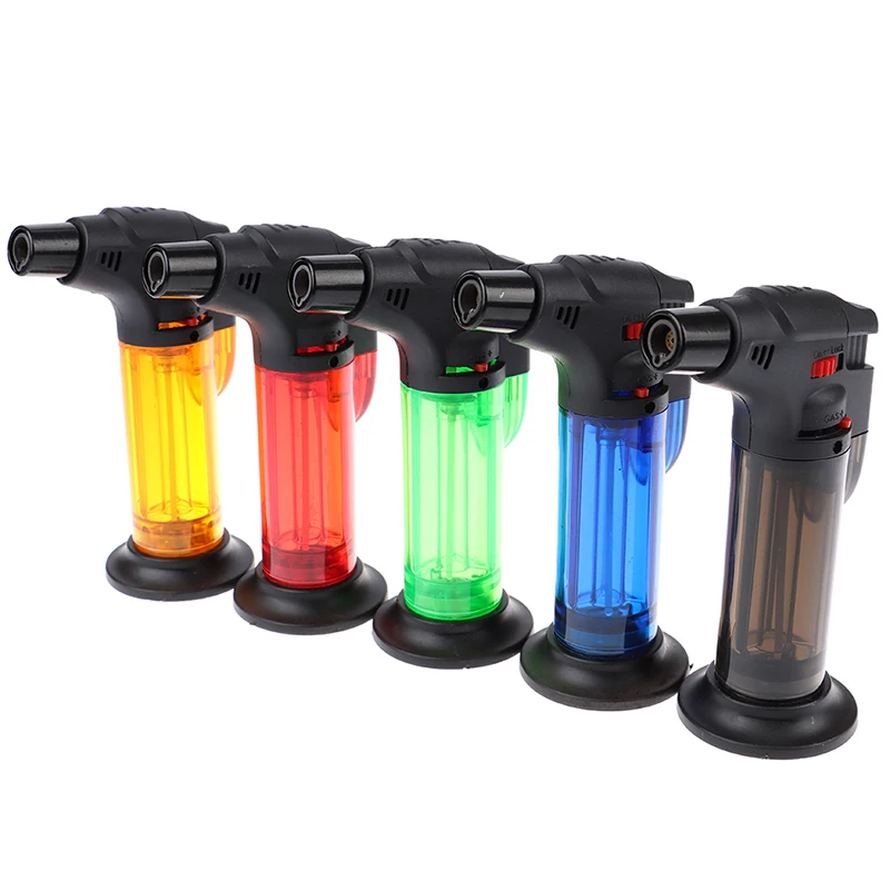 Газовая зажигалка для барбекю и кухни Бутановая струйная турбо портативный