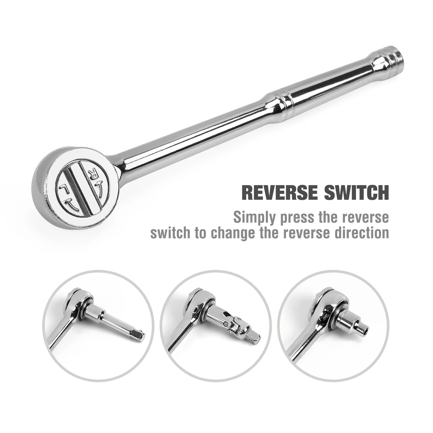 WORKPRO 64 шт. набор механических инструментов с храповым механизмом автомобильные