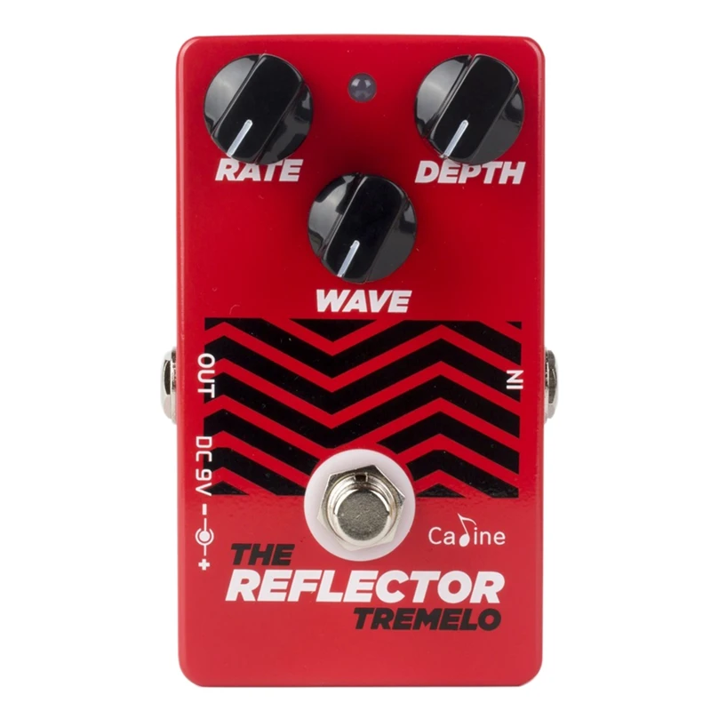 

Caline CP-62 the Reflector Tremolo, гитарный Педальный эффект, 9 В, аксессуары для гитарных эффектов