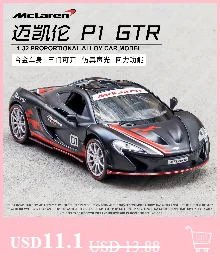 1/32 Diecasts& игрушечный транспорт Mercedes G65 AMG Модель автомобиля со звуком и светильник коллекция автомобиля игрушки для мальчика Детский подарок brinquedos