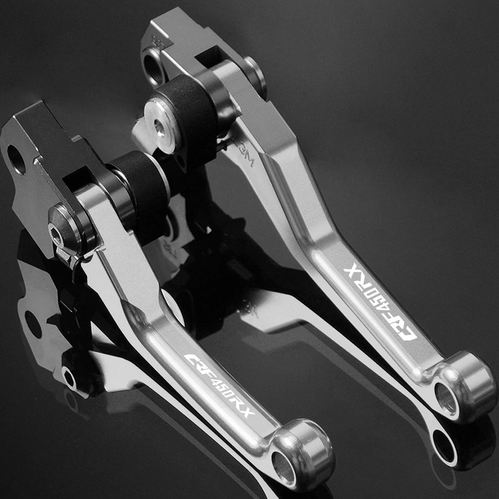 

CNC Handbrake Motorcycle DirtBike Motocross dirt bike Pivot Handle Brake Clutch Levers FOR HONDA CRF450RX CRF 450RX 2017 2018