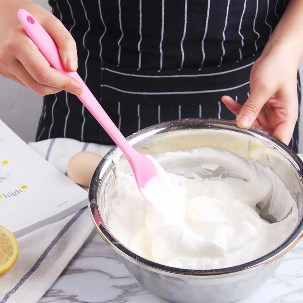 Скребок для выпечки инструмент тортов пищевой антипригарный шпатель ложка