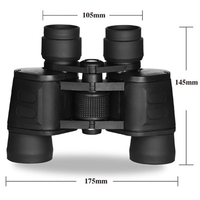 

8X40 Blue Film Binoculars High-magnification High-definition Low-light Night Vision Binoculars For Camping