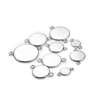 Заготовки из нержавеющей стали для изготовления подвесок, 20 шт.лот, 6-25 мм