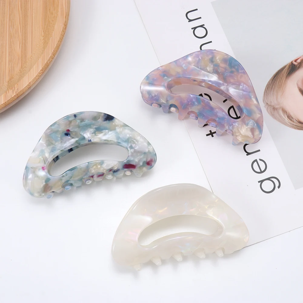 

Женские Винтажные заколки для волос, простые заколки-крабы, большие геометрические заколки для волос, аксессуары для волос для девочек