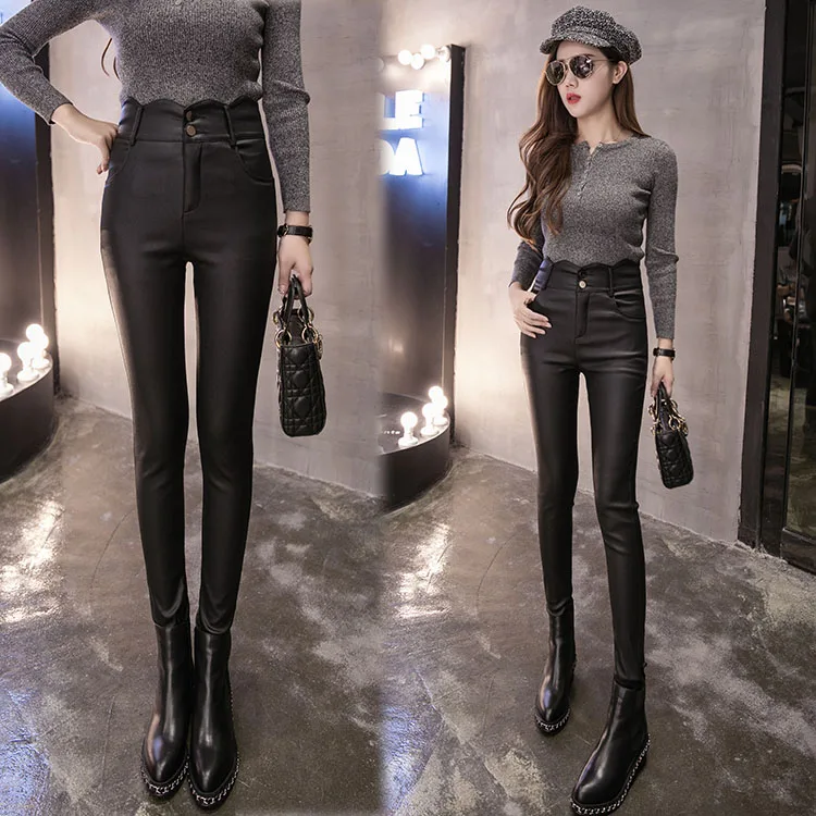 Новинка 2019 осенне-зимние женские модные повседневные рабочие брюки Fv520 из