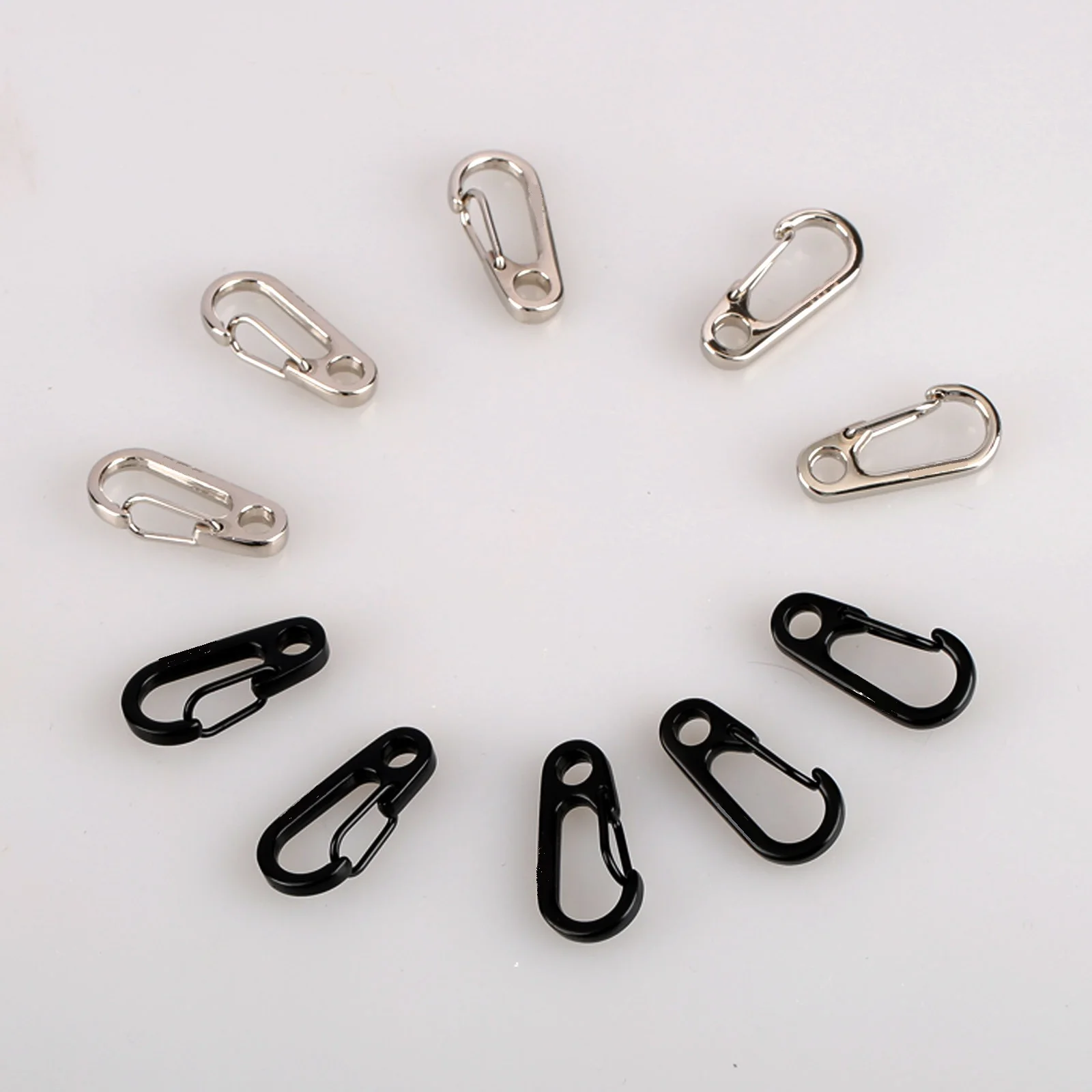 5 шт. карабин из цинкового сплава для повседневного использования 3 х1 см | Спорт и