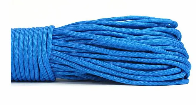 Facecozy 9 стенд ядер 550 Паракорд парашютный шнур Паракорд для выживания парашют Кемпинг Альпинизм Пеший Туризм бельевая верёвка - Цвет: Синий