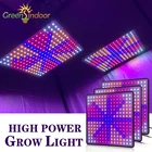Парниковая светильник Панель 1000W Фито лампа полного спектра 350nm-630nm выращивания ИК УФ лампа 3500K Growbox для комнатных растений
