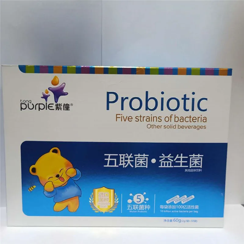 Пробиотики с 5 рамками бактерий пробиотики кишечника рамные для младенцев и