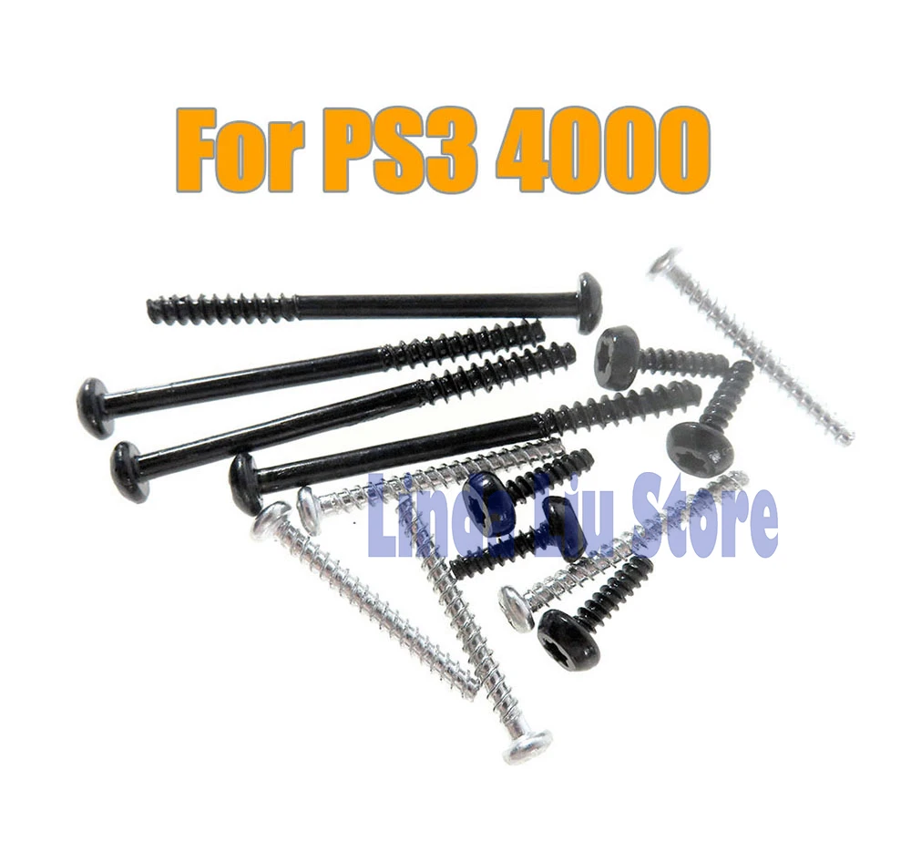 20sets/lot high quality For PS3 Super Slim Housing Shell Screw for Playstation 3 CECH-400x 4000 Controller 20sets/lot