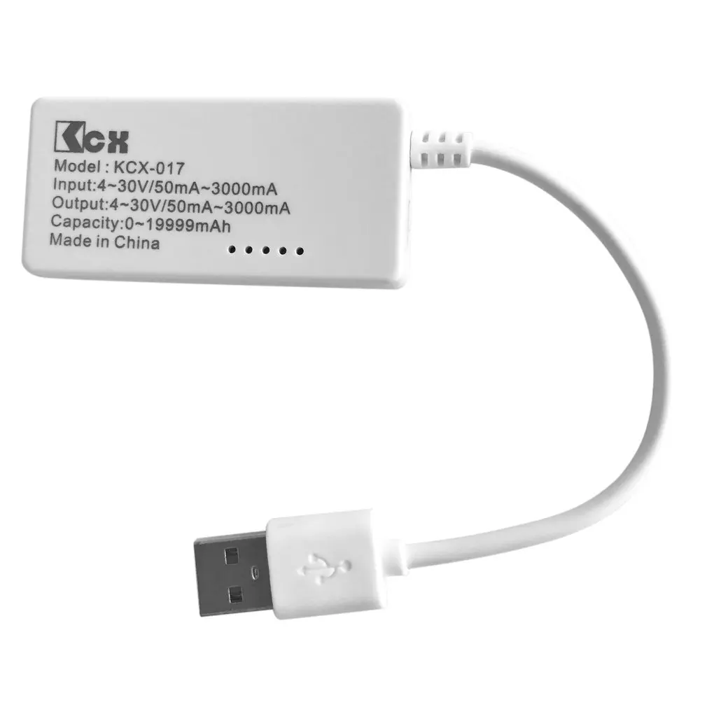 Профессиональный ЖК USB мини тестер напряжения и тока детектор мобильного тестер мощности питания KCX-017