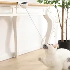 Электрическая подъемная игрушка для кошек, Интерактивная Автоматическая шарик-тизер, вращающаяся электрическая Интерактивная головоломка, игрушка для домашних животных