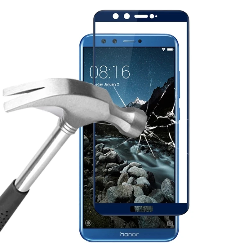 Закаленное стекло на honor 9 lite Защитная пленка для Huawei honor 9 lite 10 Light honor 10 9 lite honor 9 Защитная пленка для Glas