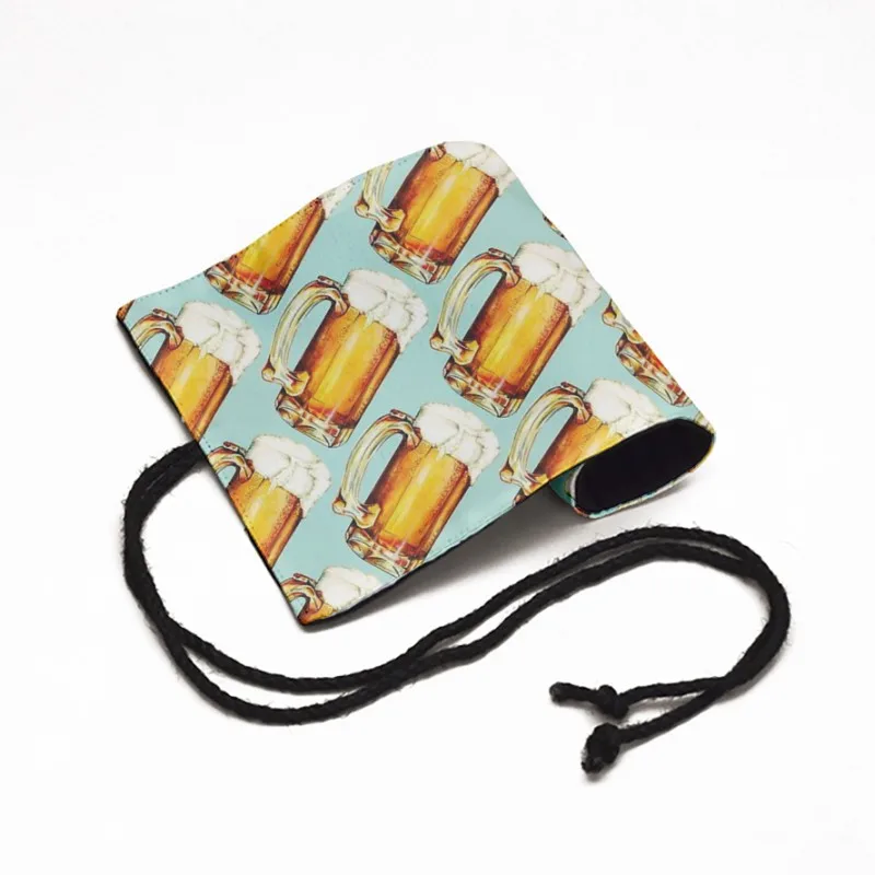

High Quality Canvas Cosmetic Bag Portable Women Cosmetic Brush Storage Bag Make Up Brush Holder Beauty Tools Organizer